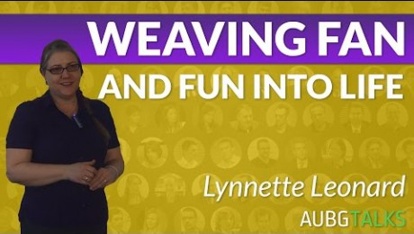 Lynnette Leonard – Weaving Fun and Fan into Life